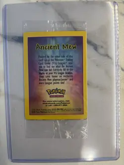 Ancient Mew Promo Holo #1 HP 30 English 2000 Pokemon TCG Movie Card (sealed) - Image 1