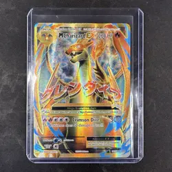 Pokemon TCG Mega M Charizard EX Evolutions Holo Full Art Ultra Rare Card 101/108 - Image 1