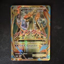 Pokemon TCG Mega M Charizard EX Evolutions Holo Full Art Ultra Rare Card 101/108 - Image 2