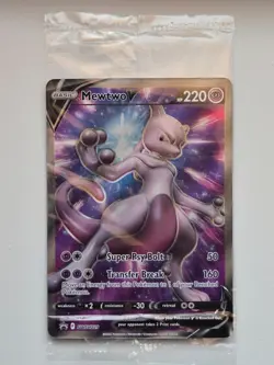 Mewtwo V SWSH229 SWSH: Sword & Shield Promo Cards Holo (SEALED) - Image 1