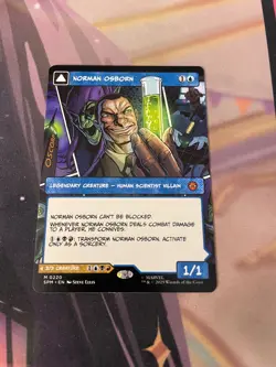 MTG - NORMAN OSBORN - MYTHIC - BORDERLESS - NM - SPM - Image 1