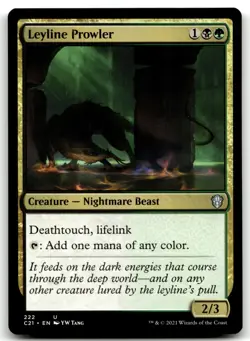 MTG Leyline Prowler U Commander 2021 222 LP - Image 1