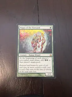 Magic: The Gathering Magus of the Vineyard 166 Commander LP - Image 1