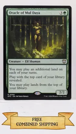 Oracle of Mul Daya Commander: Outlaws of Thunder Junction Regular - Image 1