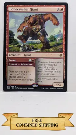 Bonecrusher Giant Throne of Eldraine Regular - Image 1
