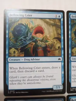 X4 Bellowing Crier 42 C BLB Bloomburrow MTG Magic The Gathering Cards - Image 2