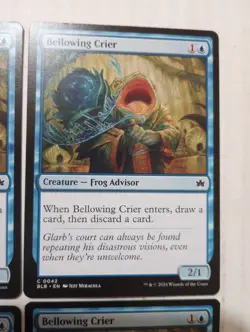 X4 Bellowing Crier 42 C BLB Bloomburrow MTG Magic The Gathering Cards - Image 3