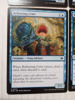 X4 Bellowing Crier 42 C BLB Bloomburrow MTG Magic The Gathering Cards - Image 4