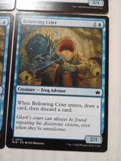X4 Bellowing Crier 42 C BLB Bloomburrow MTG Magic The Gathering Cards - Image 5