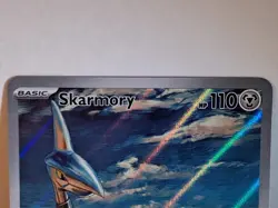 Pokemon Skarmory 209/191 Surging Sparks Illustration Rare Holo - Image 3
