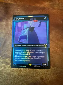 K-9, Mark I (Showcase) #537 (Foil) (NM) Doctor Who WHO Magic MTG - Image 1