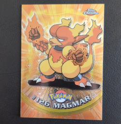 Topps Chrome Pokemon TCG Magmar #126 TV Animation Edition Foil Common - Image 1