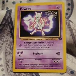 Pokemon TCG Wizards of the Coast Mewtwo Movie Promo 3/53 Holo 1999 - Image 1