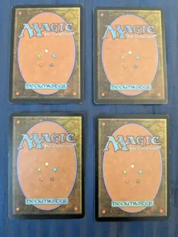 4x Signed Haunted Crossroads MP Artist Carl Critchlow MTG Magic the Gathering - Image 3