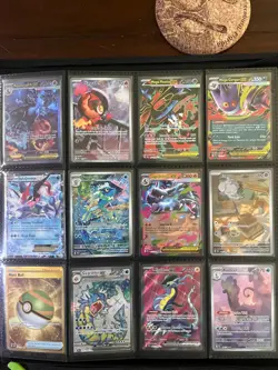 POKEMON COLLECTION W/binder Mega Charizard, Mega Gengar, Umbreon, and More! SIR - Image 3