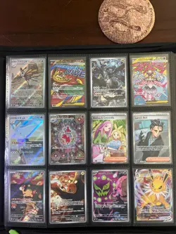 POKEMON COLLECTION W/binder Mega Charizard, Mega Gengar, Umbreon, and More! SIR - Image 5