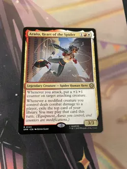MTG - ARANA HEART OF THE SPIDER - RARE - NM - SPM - Image 1