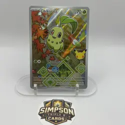Nintendo Chikorita 046 ME: Mega Evolution Promo Holo 70 HP English Saboteri - Image 1