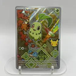 Nintendo Chikorita 046 ME: Mega Evolution Promo Holo 70 HP English Saboteri - Image 2