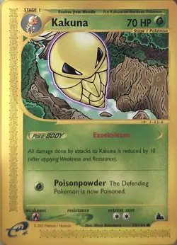 Pokemon Skyridge Kakuna 70/144 C NM - Image 1