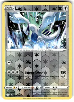 Lugia Reverse Holo Rare Darkness Ablaze 140/189 LP - Image 1