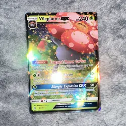 Pokemon TCG Vileplume GX 4/236 Ultra Rare Holo Stage 2 240 HP Eng 2019 - Image 1