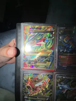 2015 Pokemon XY Ancient Origins M Rayquaza EX Full Art #98/98 Ultra Rare Holo - Image 1