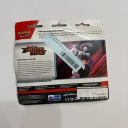 Pokemon TCG: Scarlet & Violet—Destined Rivals 3-Pack Blister featuring a Zebstri - Image 2