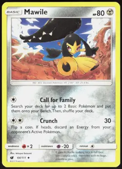 Crimson Invasion Mawile 64/111 Uncommon Pokemon NM/M - Image 1