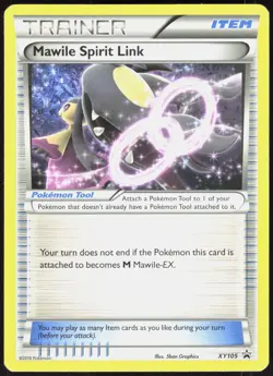 XY Promo Mawile Spirit Link XY105 Promo Pokemon NM/M - Image 1