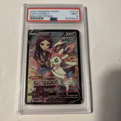 2022 Pokemon TCG - Sword & Shield - Brilliant Stars - Sylveon V TG14 - PSA 9 - Image 1