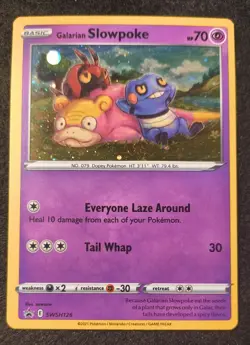 Pokemon | Galarian Slowpoke | SWSH126 | 🌌🌀 GALAXY SWIRL 🌌🌀 | MINT - Image 3