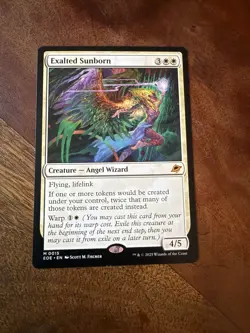 Exalted Sunborn Edge of Eternities Regular Magic the Gathering MTG - Image 1