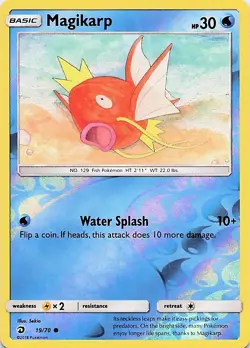 Magikarp - Pokemon Reverse Holo Common 2018 Dragon Majesty 19/70 NM - Image 1