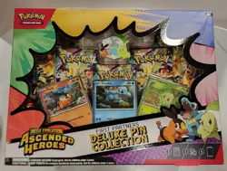 Lot Of 5 Pokemon TCG Ascended Heroes First Partners Deluxe Pin Collection - Image 2