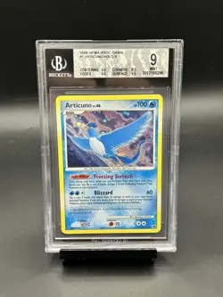 Articuno-Holo Pokemon Diamond & Pearl Majestic Dawn 1/100 bgs 9 - Image 1