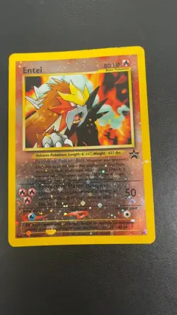 Entei 34 Promo Wizards Black Star Promos Pokemon Heavily Played - Image 1