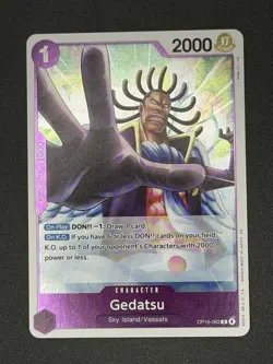 One Piece Adventure on Kami’s Island OP-15-EB04 - Gedatsu Rare OP15-063 - Image 1
