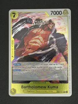 One Piece Adventure on Kami’s Island OP-15-EB04 - Bartholomew Kuma Rare EB04-054 - Image 1