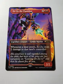 Zo-Zu the Punisher, NON-FOIL - Secret Lair Encyclopedia of Magic A-Z MTG NM Card - Image 1