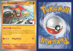 HAWLUCHA 118/198 RARE PRIZE PACK SERIES CARDS POKEMON NEAR MINT - Image 3