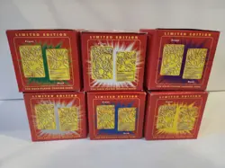 Pokemon 23k Burger King Gold Plated Trading Card Set Red Box Lot Of 6 - Sealed - Image 4