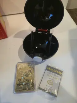 Pokemon 23k Burger King Gold Plated Trading Card Set Red Box Lot Of 6 - Sealed - Image 5