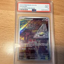 Pokemon TCG Scarlet/Violet Drowzee Base Set Holo Rare Card 210/198 PSA 9 - Image 2