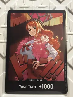 One Piece - Nami - DON!! EB03 NM Heroines Edition English - (1 Card) - Image 2
