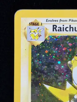 Pokemon TCG Raichu Holo Card Base Set 2, 16/130 Rare Excellent Con LP - Image 2