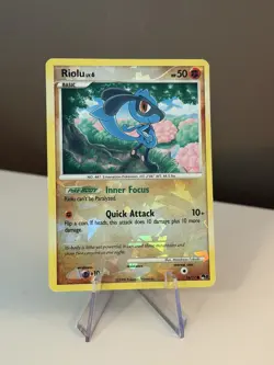 Riolu (Cracked Ice Holo) 016/017 Miscellaneous Cards & Products Holo - Image 1