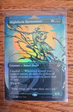 Mightform Harmonizer Borderless Foil Edge Of Eternities MTG NM 297 - Image 1