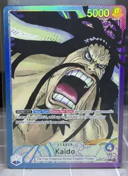 Kaido (061) (Parallel) OP01-061 Romance Dawn NM One Piece Card TCG - Image 1