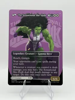 MTG Jennifer Walters/The Ensational She-Hulk Dual Card Borderless M 0355 - Image 2